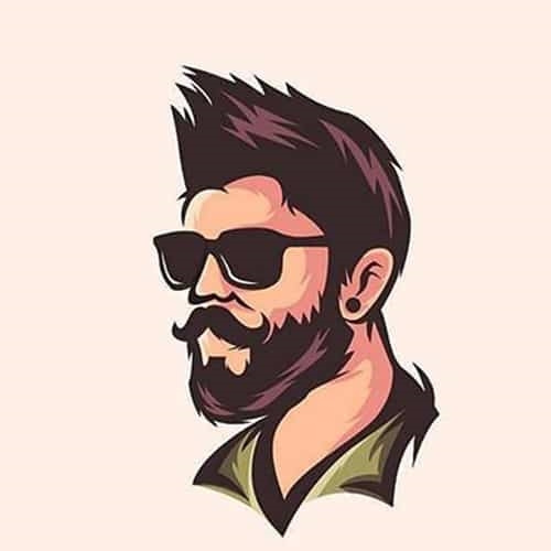 a man with a beard and sunglasses