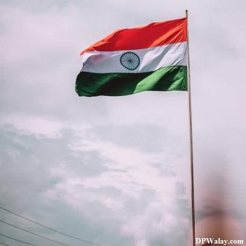 the indian flag flying in the sky